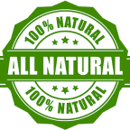 100% Natural logo