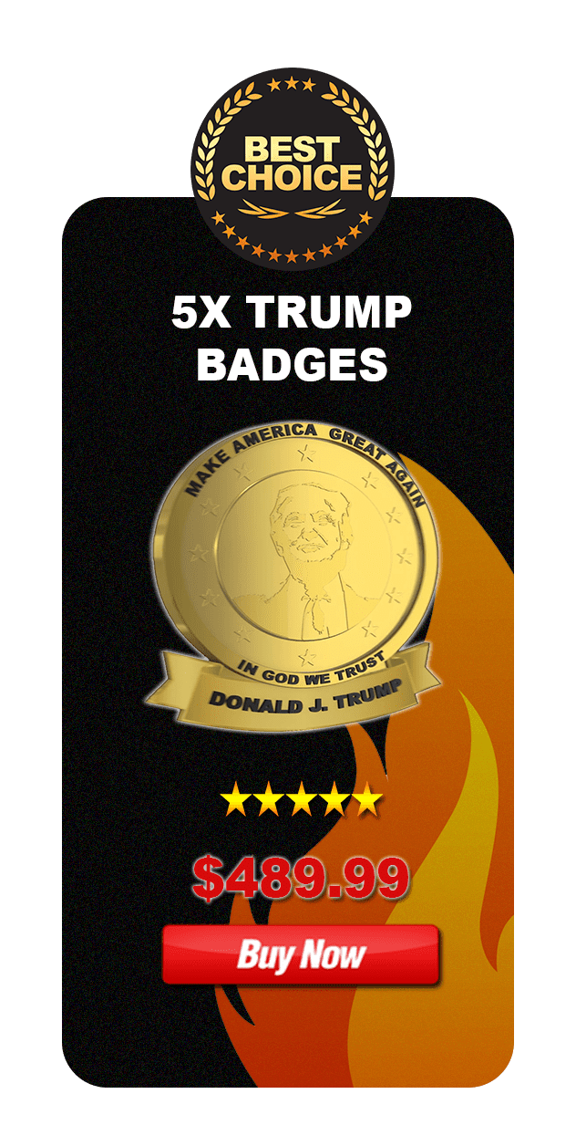 Trump badge